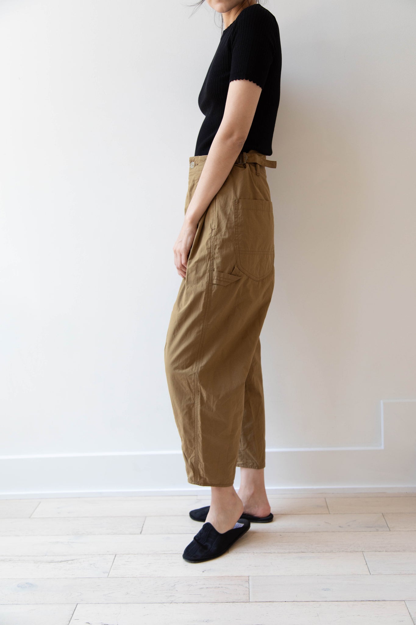 Aseedonclöud | Embroidered Trousers in Beige