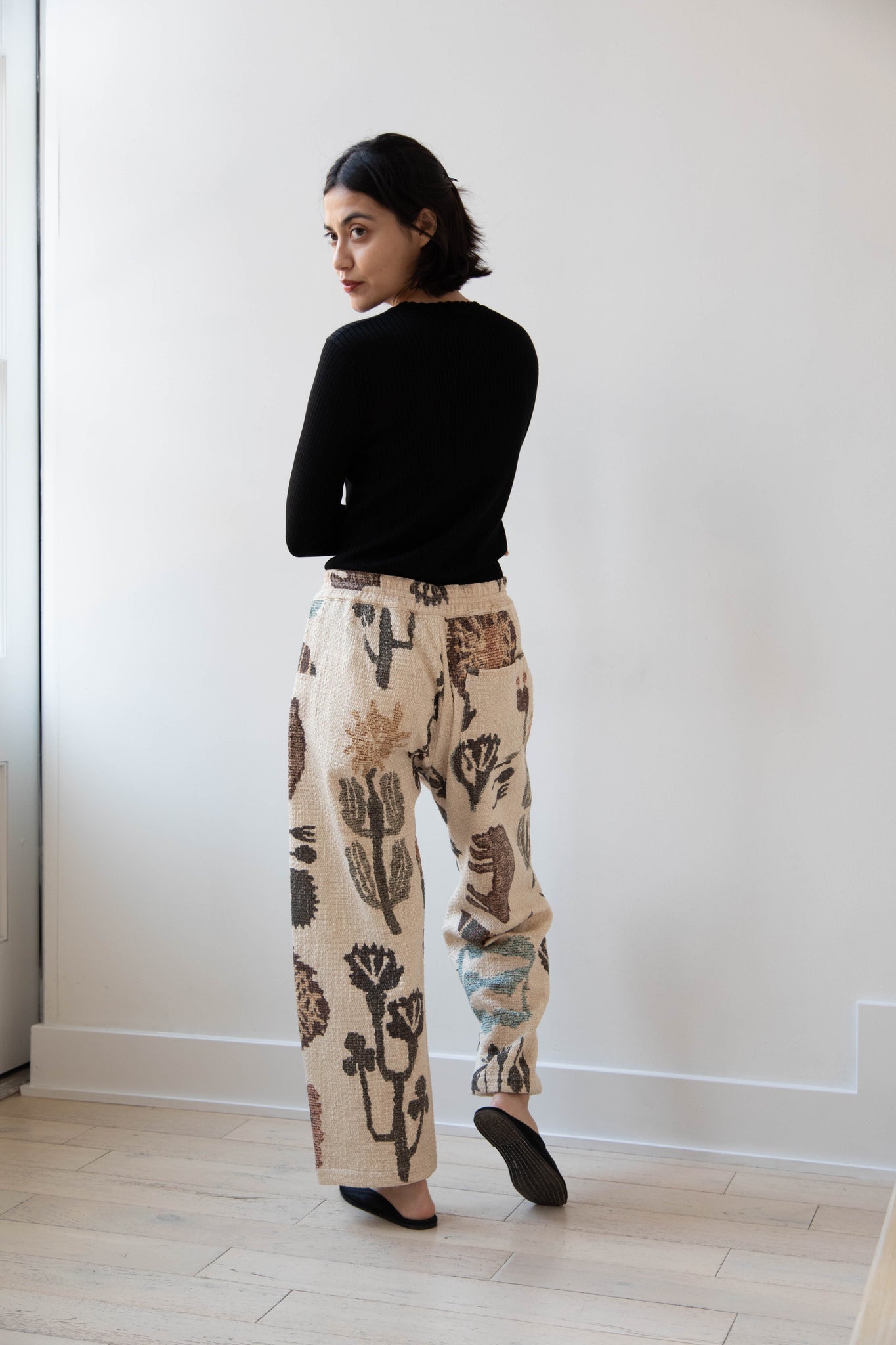 Aseedonclöud | Forest Prophet Trousers in Kilim Print