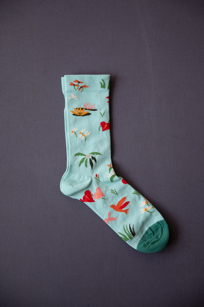 Bonne Maison | Light Blue Pond Socks