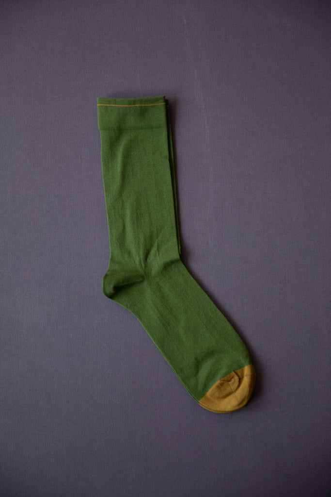 Bonne Maison | Green & Olive Socks
