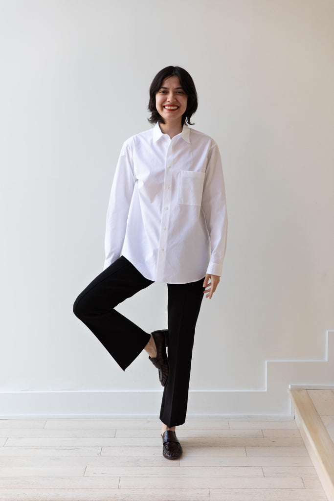 Aton | Standard Shirt in White