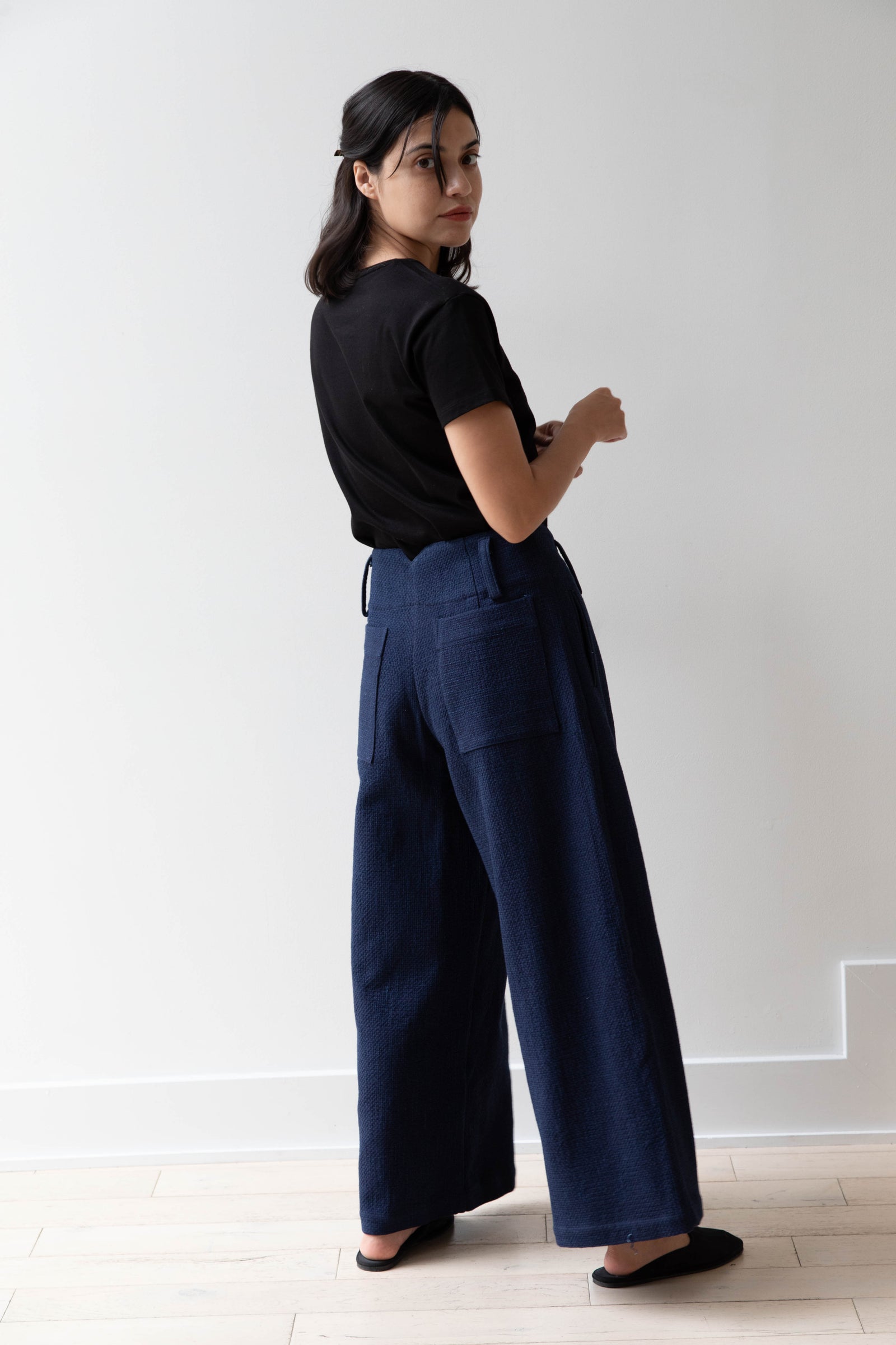 Cawley Grace Trouser in Indigo main image 0