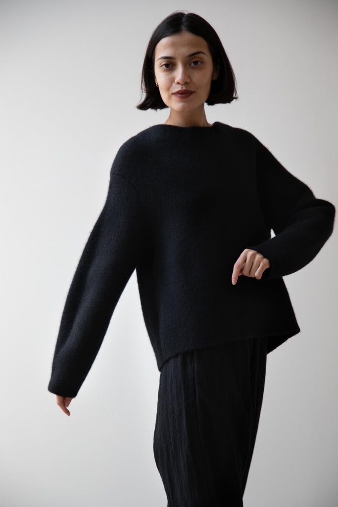 Boboutic | Double Time Sweater in Black