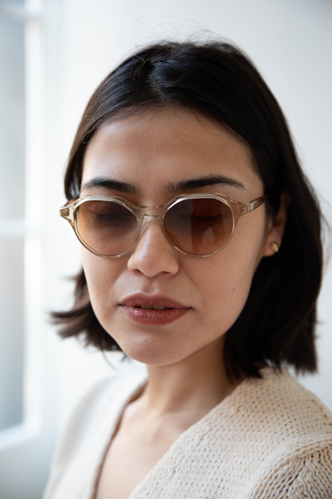 Eva Masaki | Mouse Sunglasses in Toast
