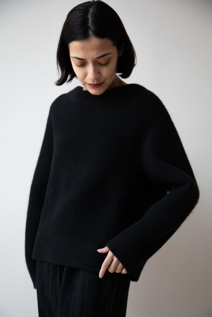 Boboutic | Double Time Sweater in Black