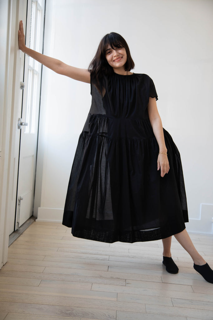 École De Curiosités | Rachael Dress in Black
