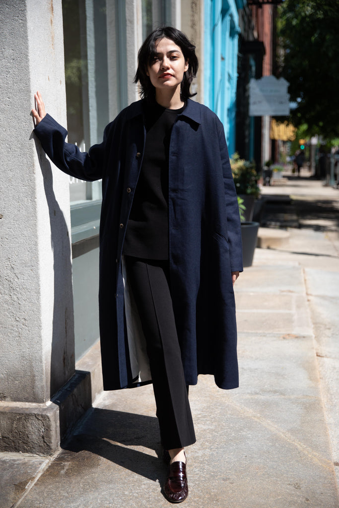Samuel Snider | Odile Coat in Midnight