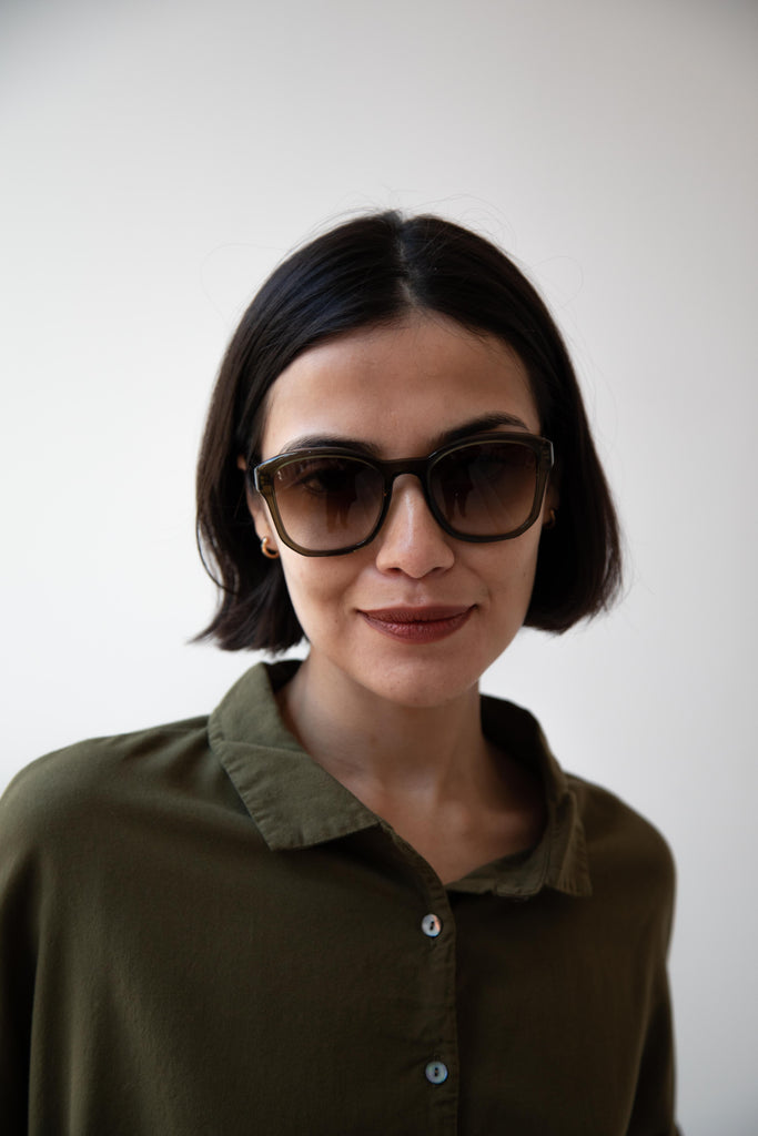 Eva Masaki | BQE Sunglasses in Turtle