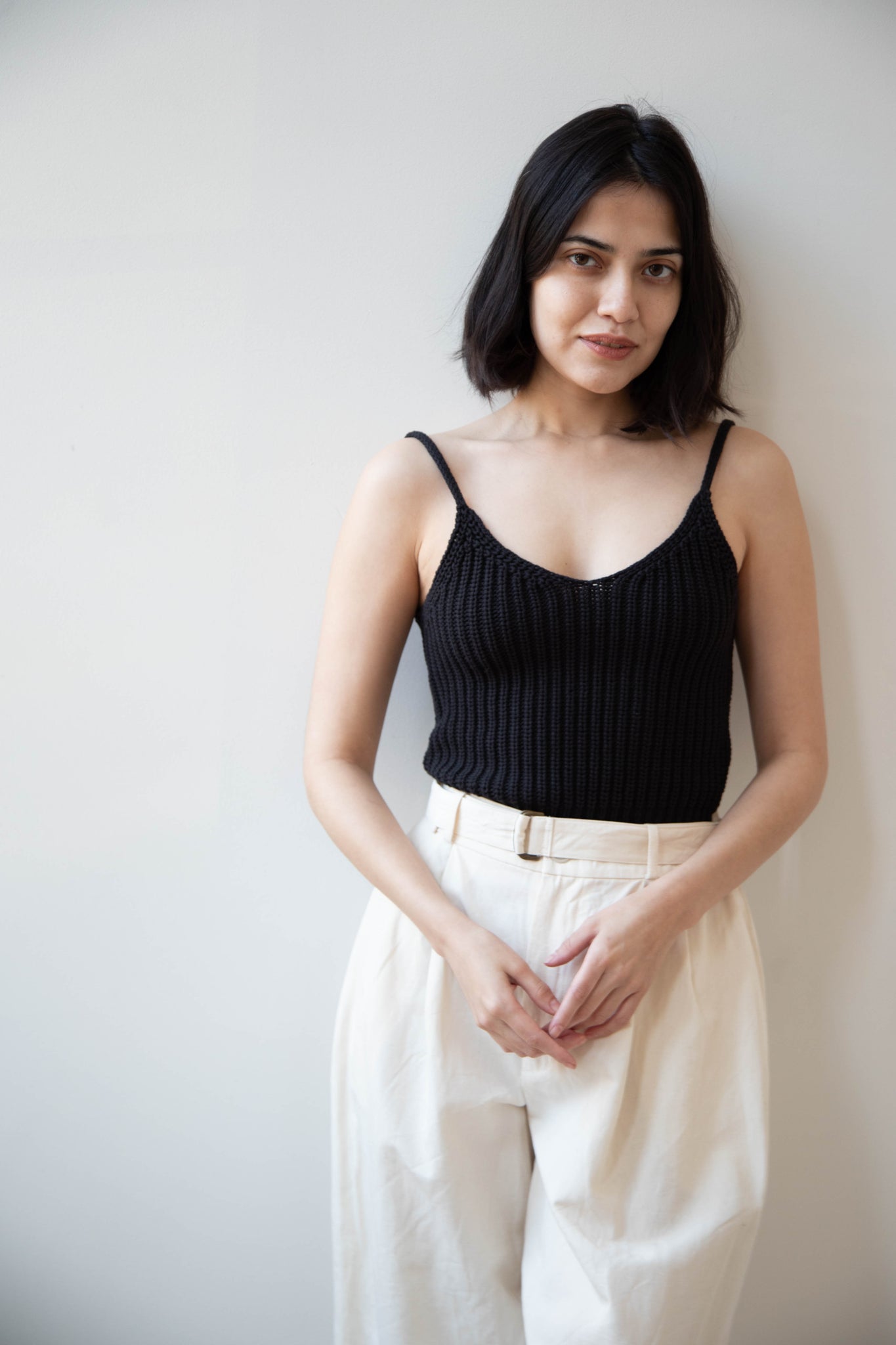 Nothing Written | Jerry Knit Cami in Black