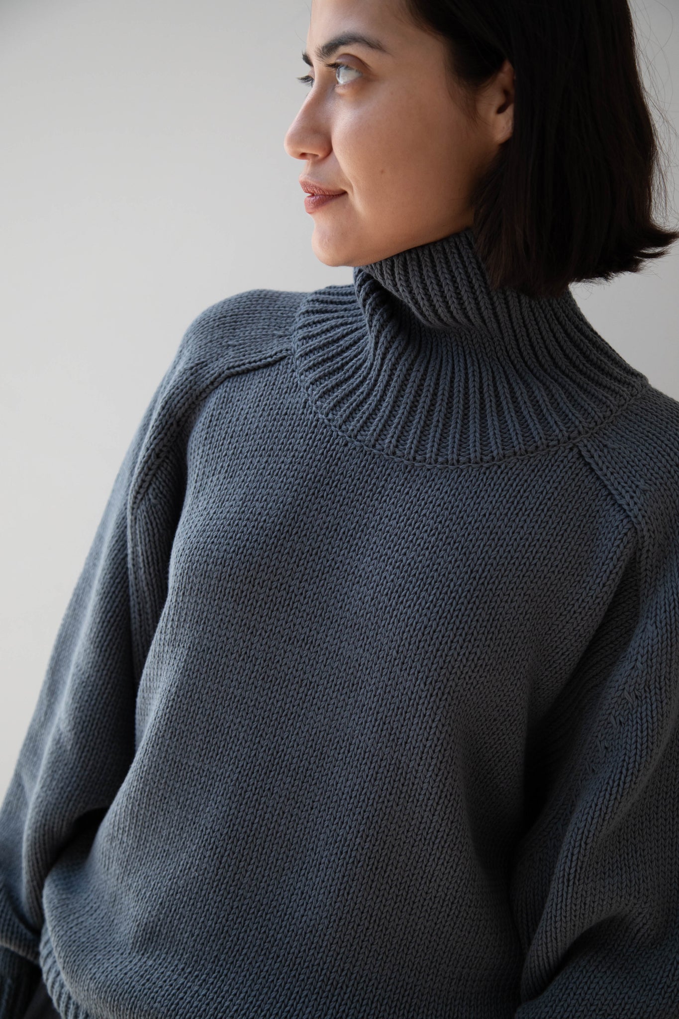 Le 17 Septembre | Blue Cotton Sweater