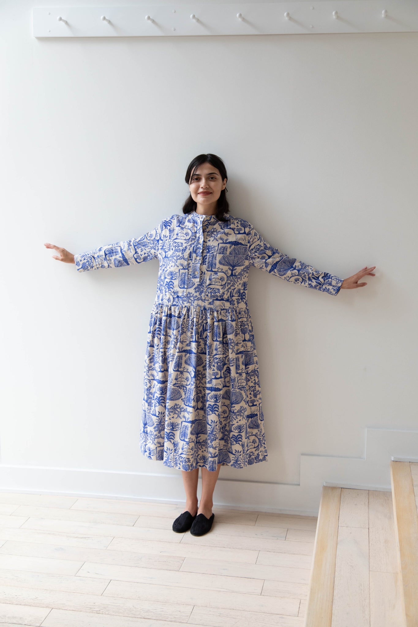 rennes Bobo Choses | Wonderland Printed Corduroy Dress rennes Bobo Choses | Wonderland Printed Corduroy Dress