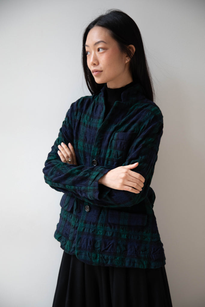 Makié | Nora Jacket in Green Tartan