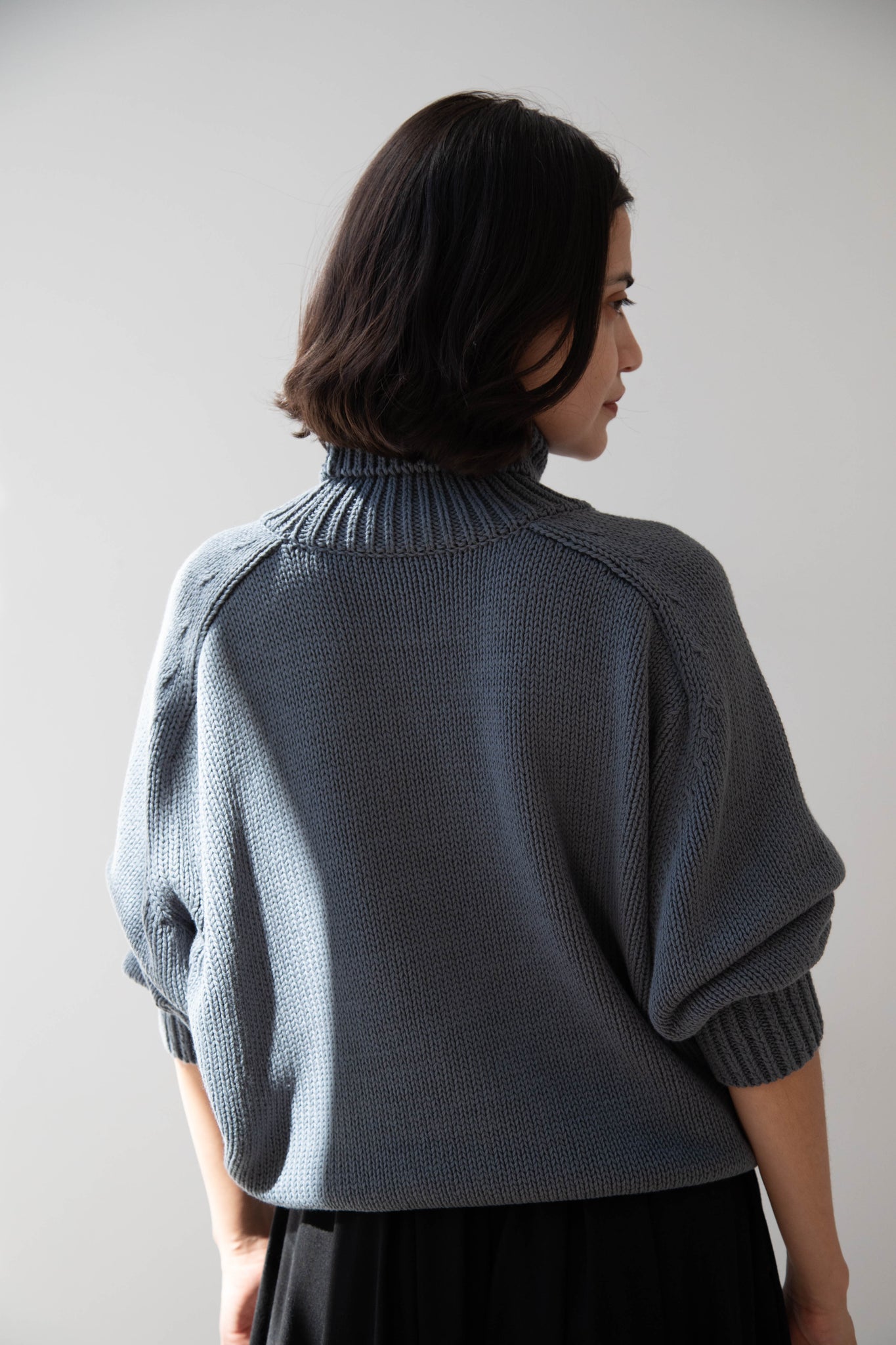 Le 17 Septembre | Blue Cotton Sweater