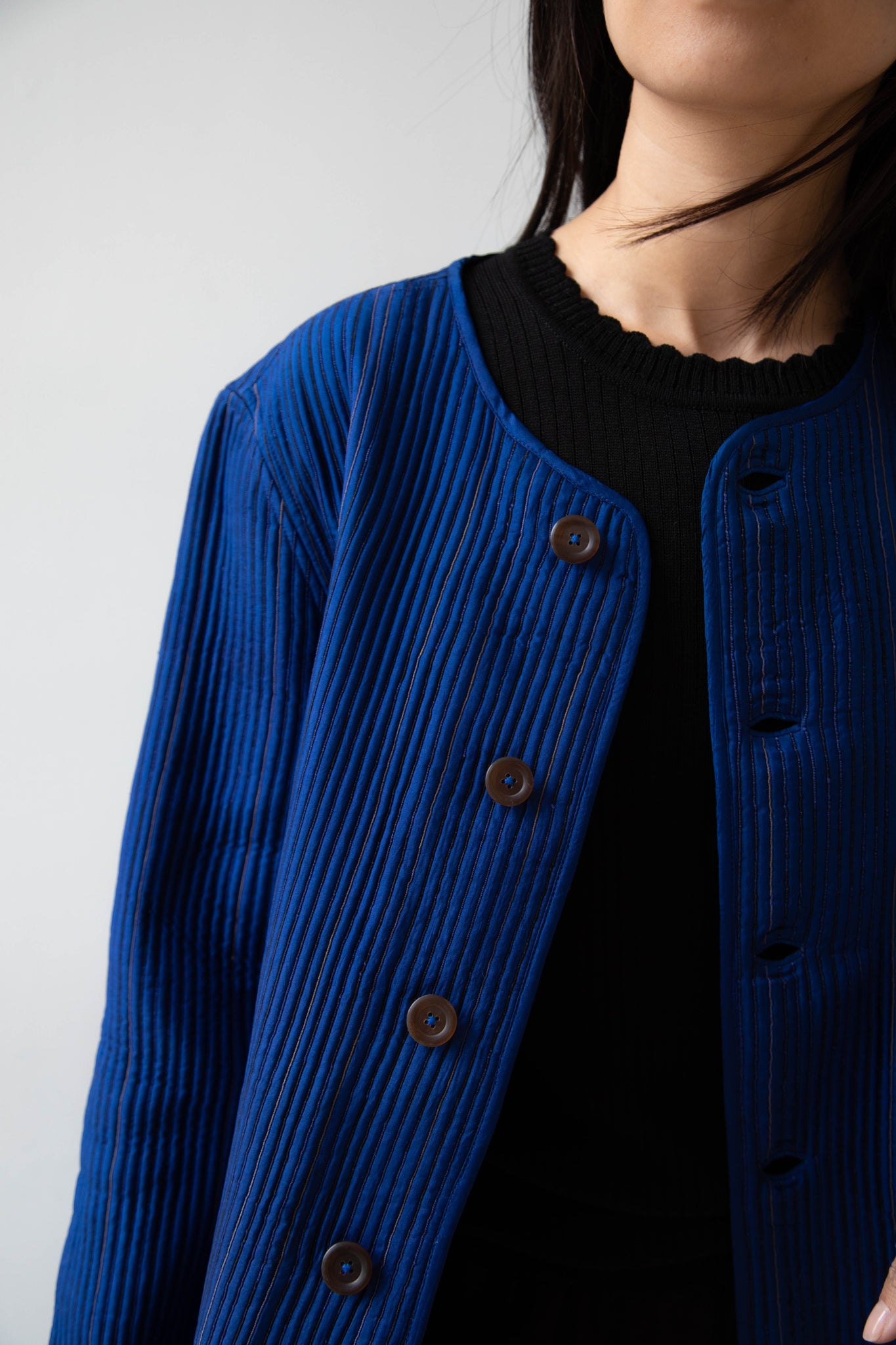 Maku | Alain Jacket in Quilted Silk