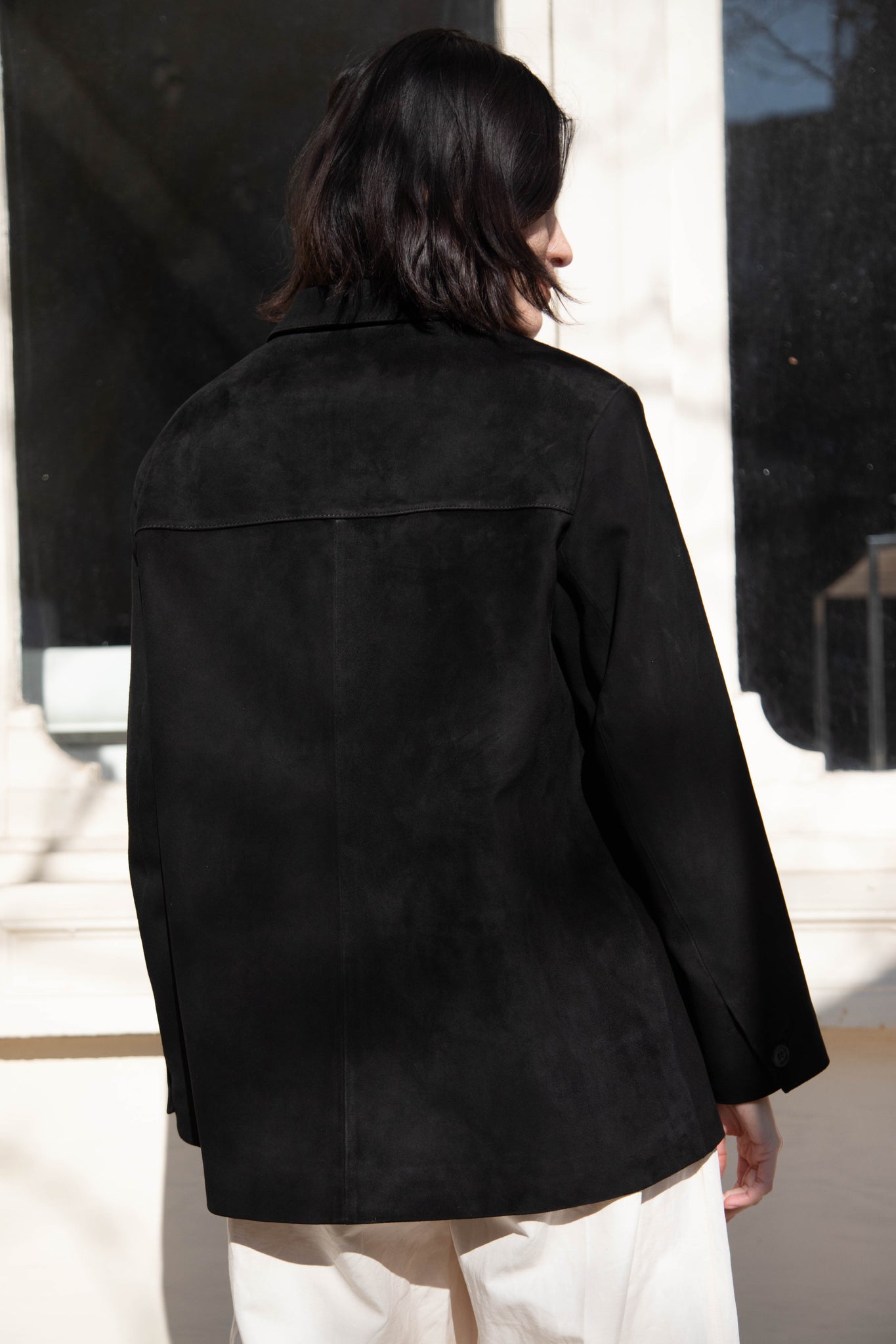 Nothing Written | Norman Leather Jacket in Black