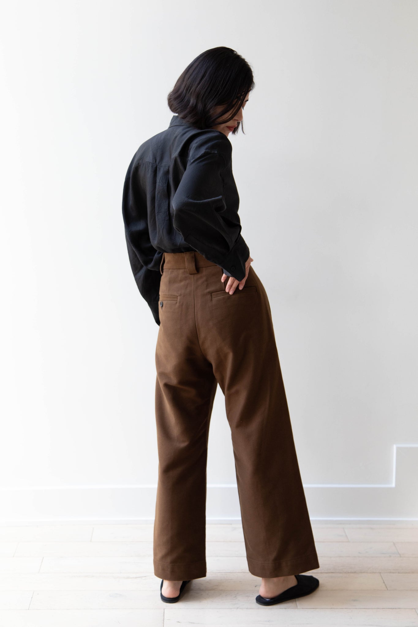 Sayaka Davis | Straight Leg Pants in Olive