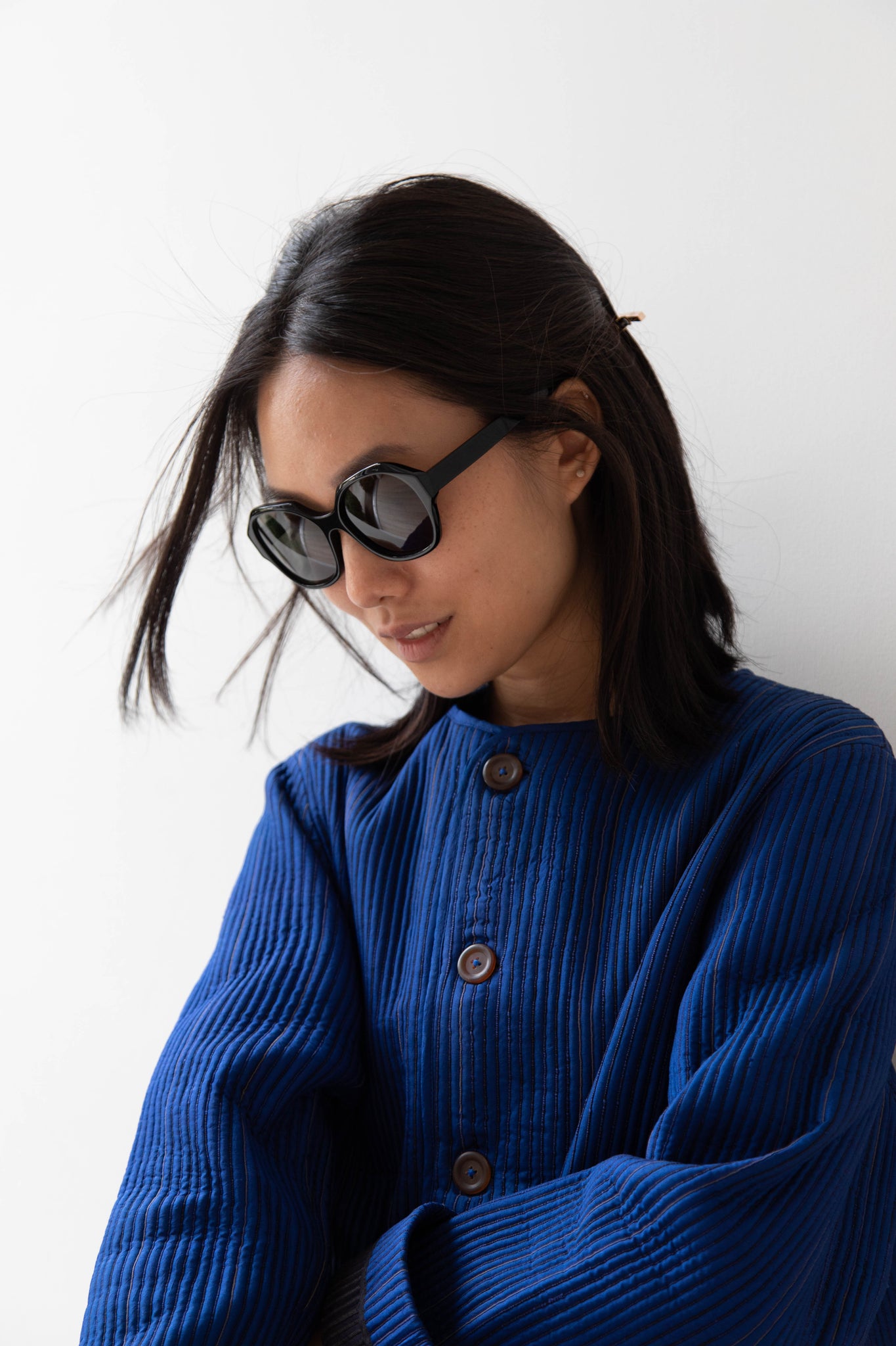 Eva Masaki | 001 Sunglasses in Noir