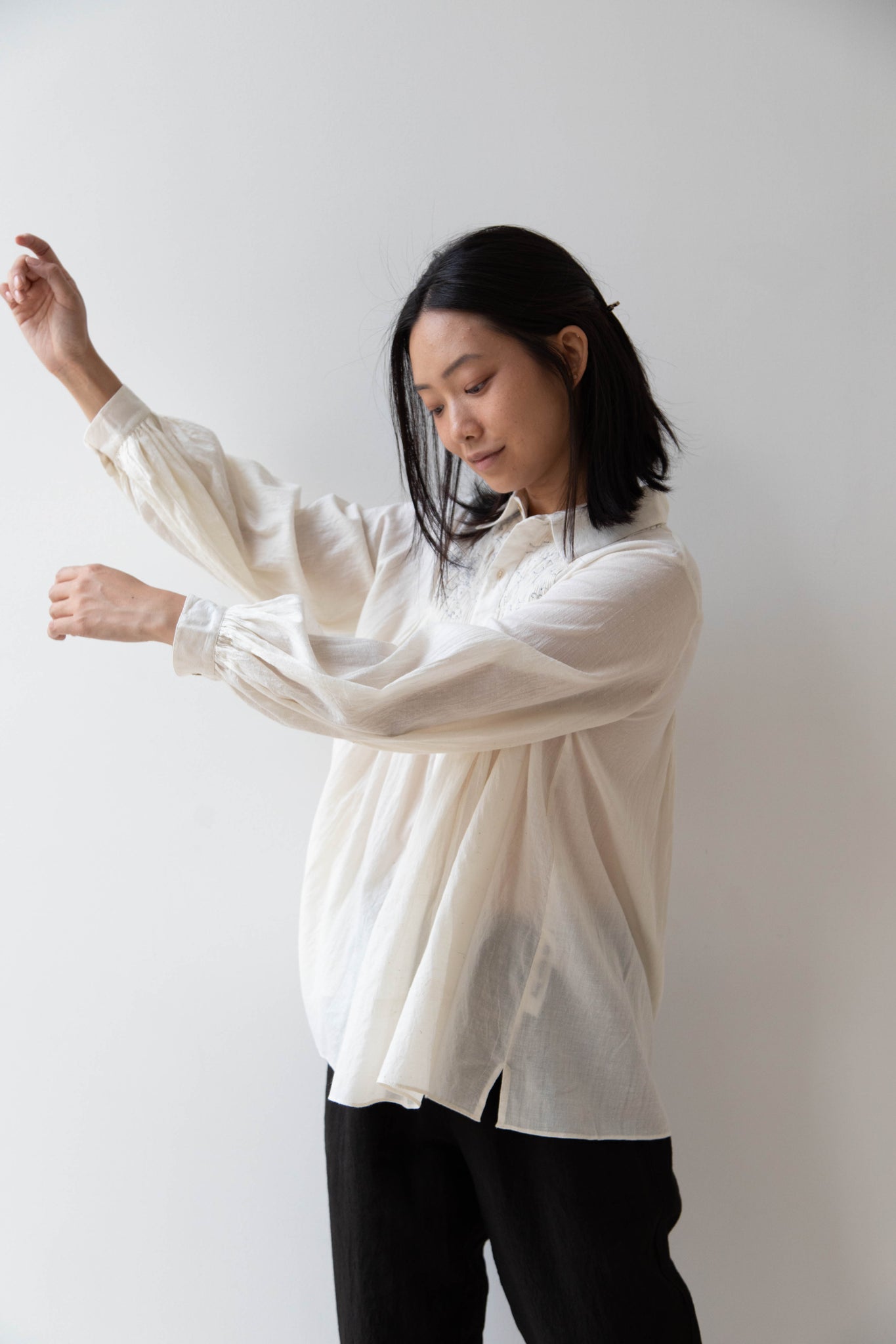 Maku | Cecelia Top in Cotton Wool