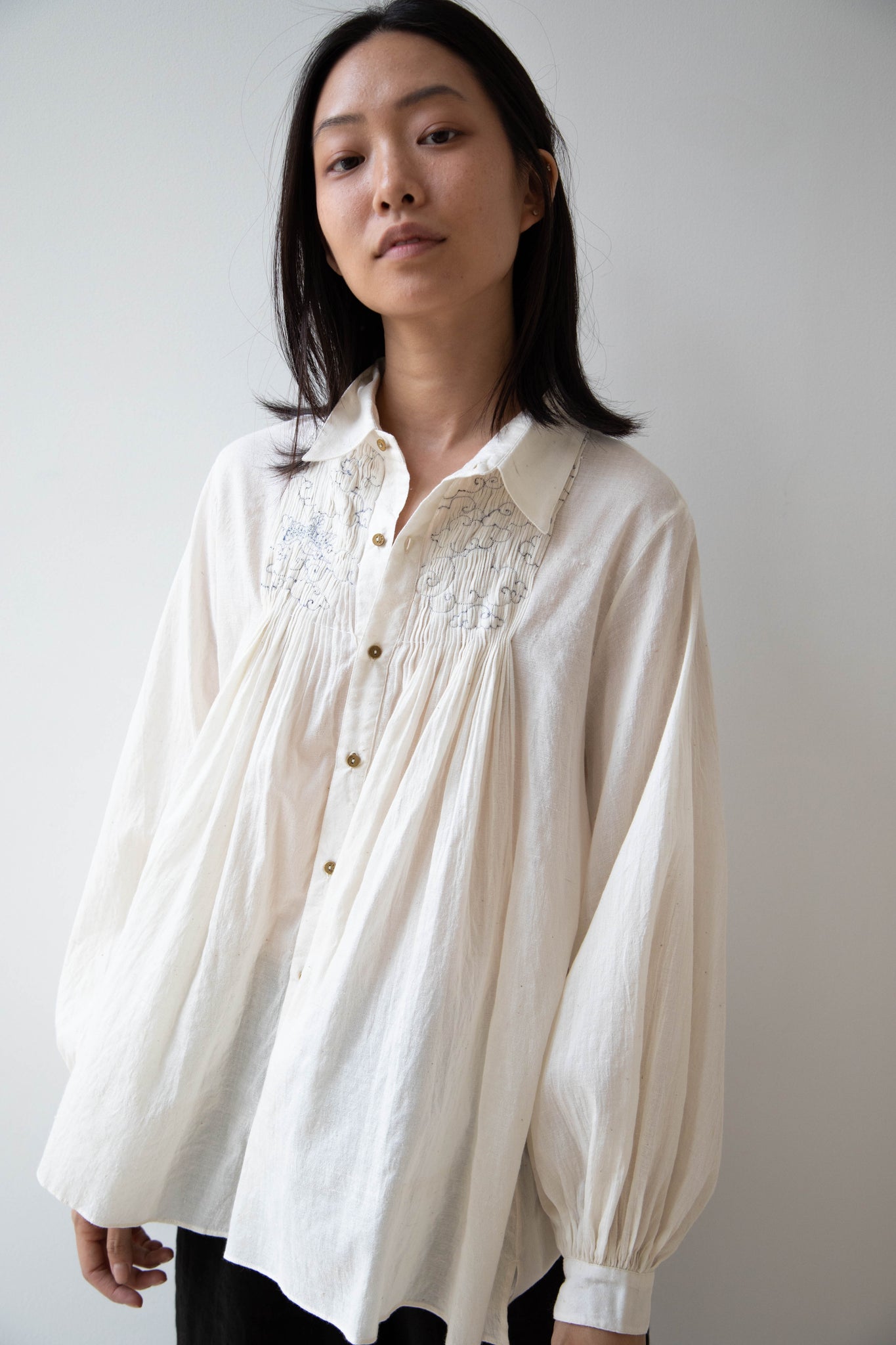 Maku | Cecelia Top in Cotton Wool