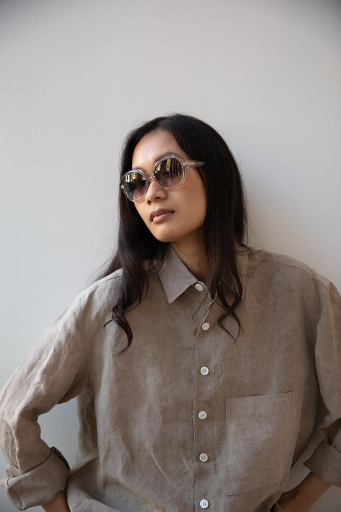 Eva Masaki | 001 Sunglasses in Hinoki