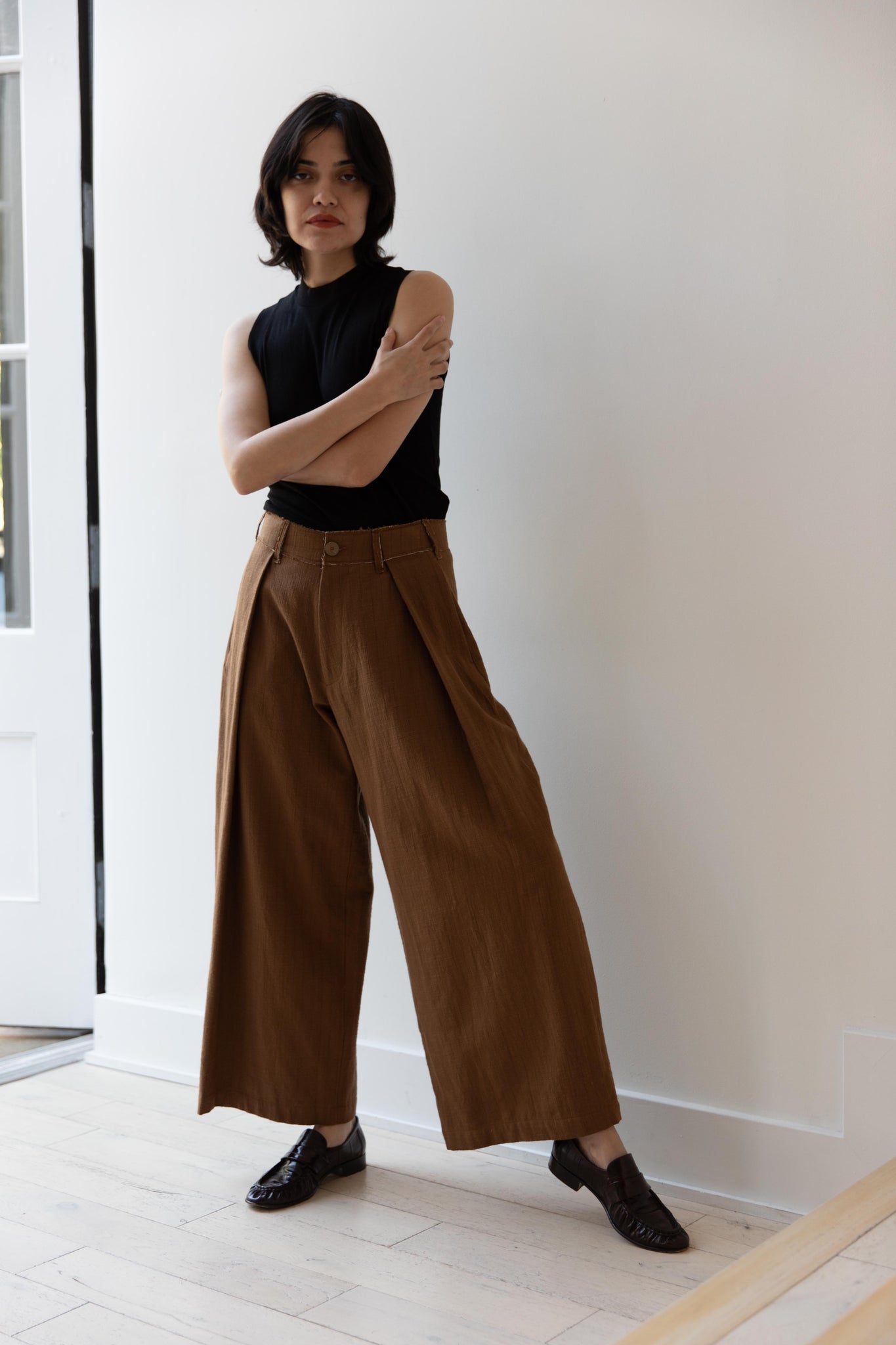 rennes — Wright & Doyle | Kassel Trouser in Ochre