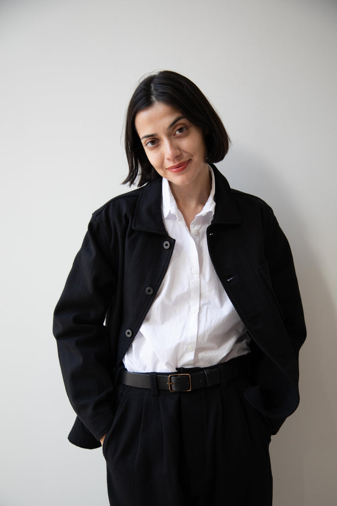 Evan Kinori | Three Pocket Jacket in Black