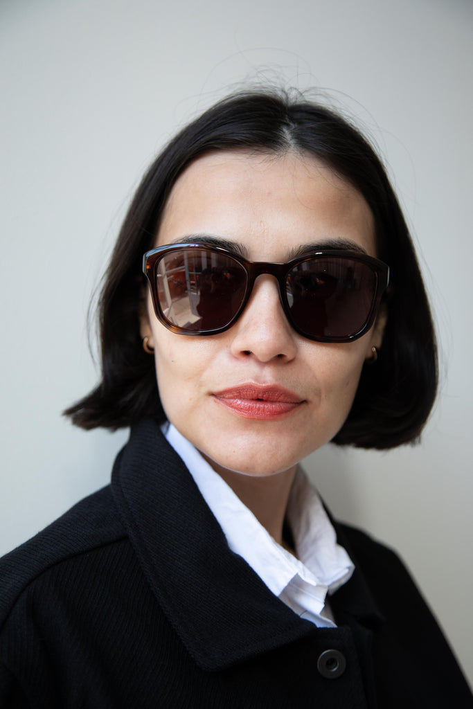 Eva Masaki | BQE Sunglasses in Goldfinch