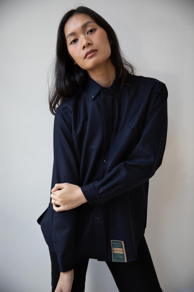 Aseedoncloud | HW Basic Shirt in Navy