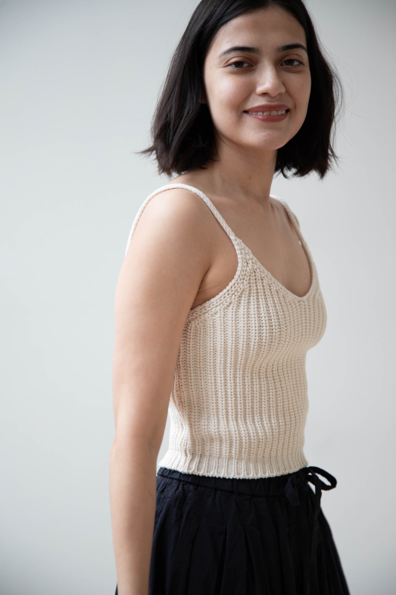 Nothing Written | Jerry Knit Cami in Ivory