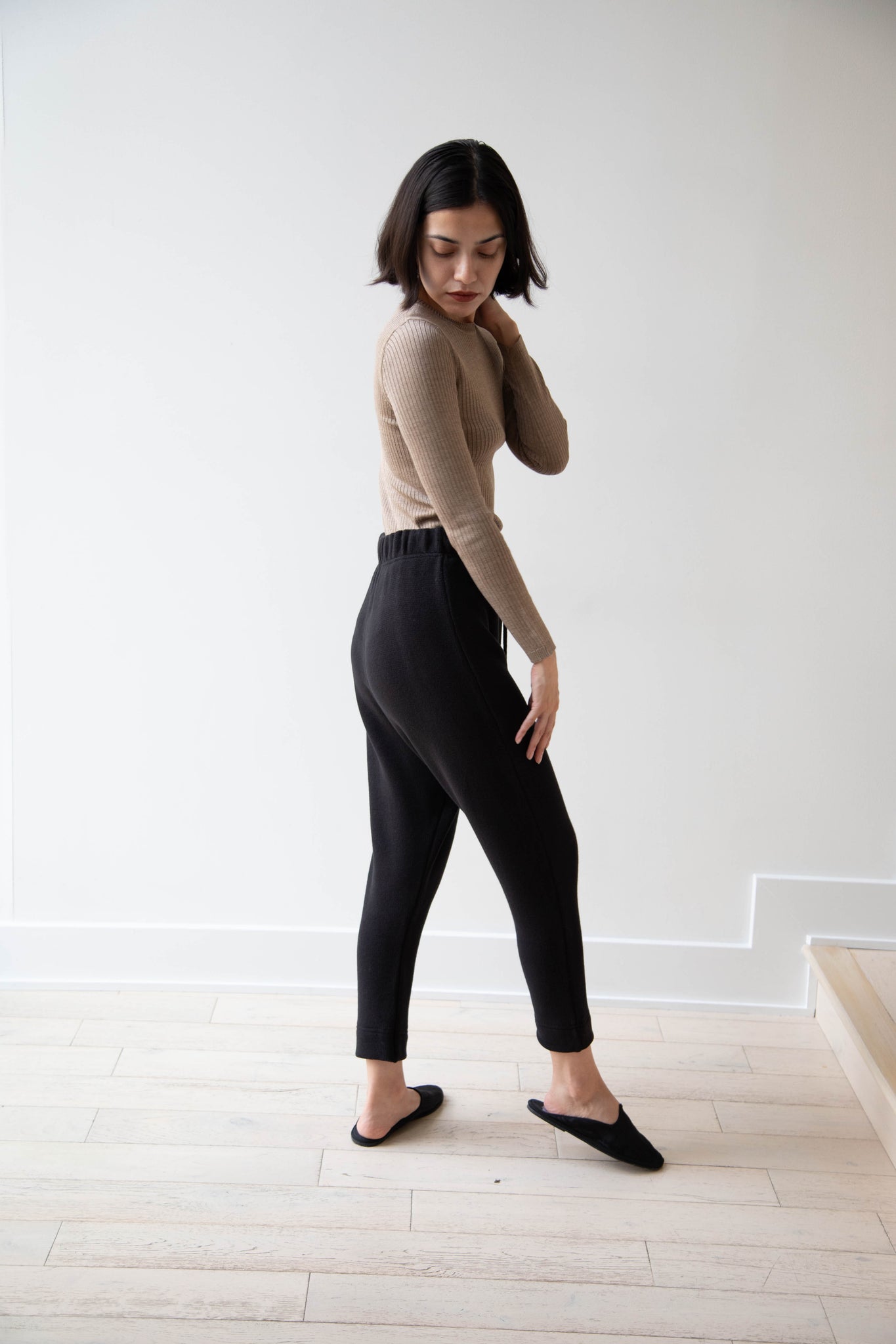 rennes — Album di Famiglia | Pantalone New Basic in Black