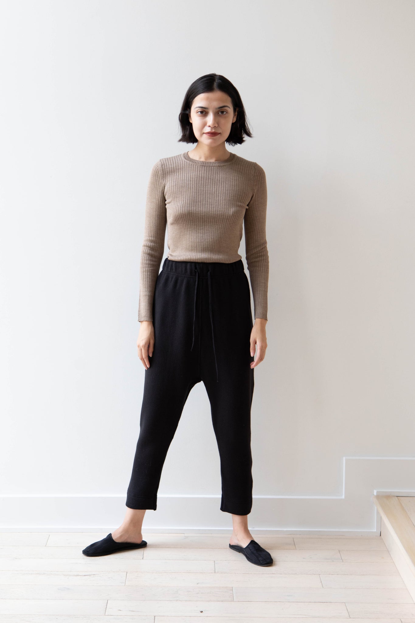 rennes — Album di Famiglia | Pantalone New Basic in Black