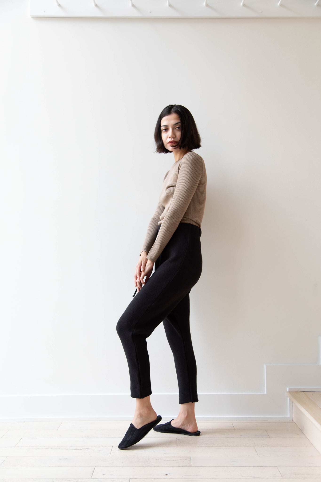 rennes — Album di Famiglia | Pantalone New Basic in Black