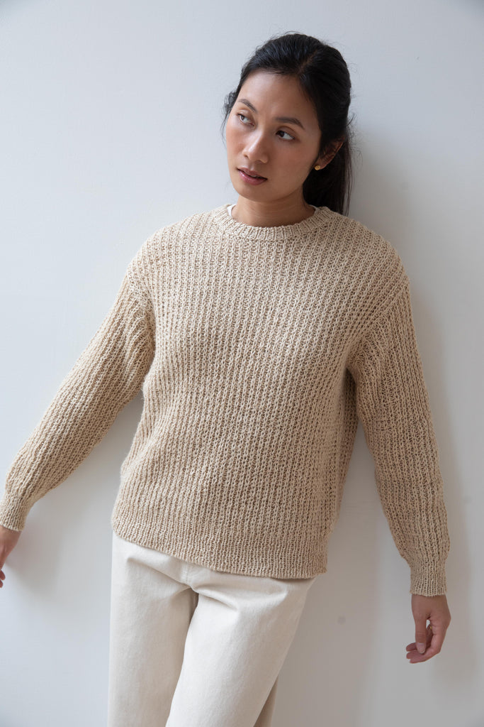 Samuel Snider | Fisherman Sweater in Natural