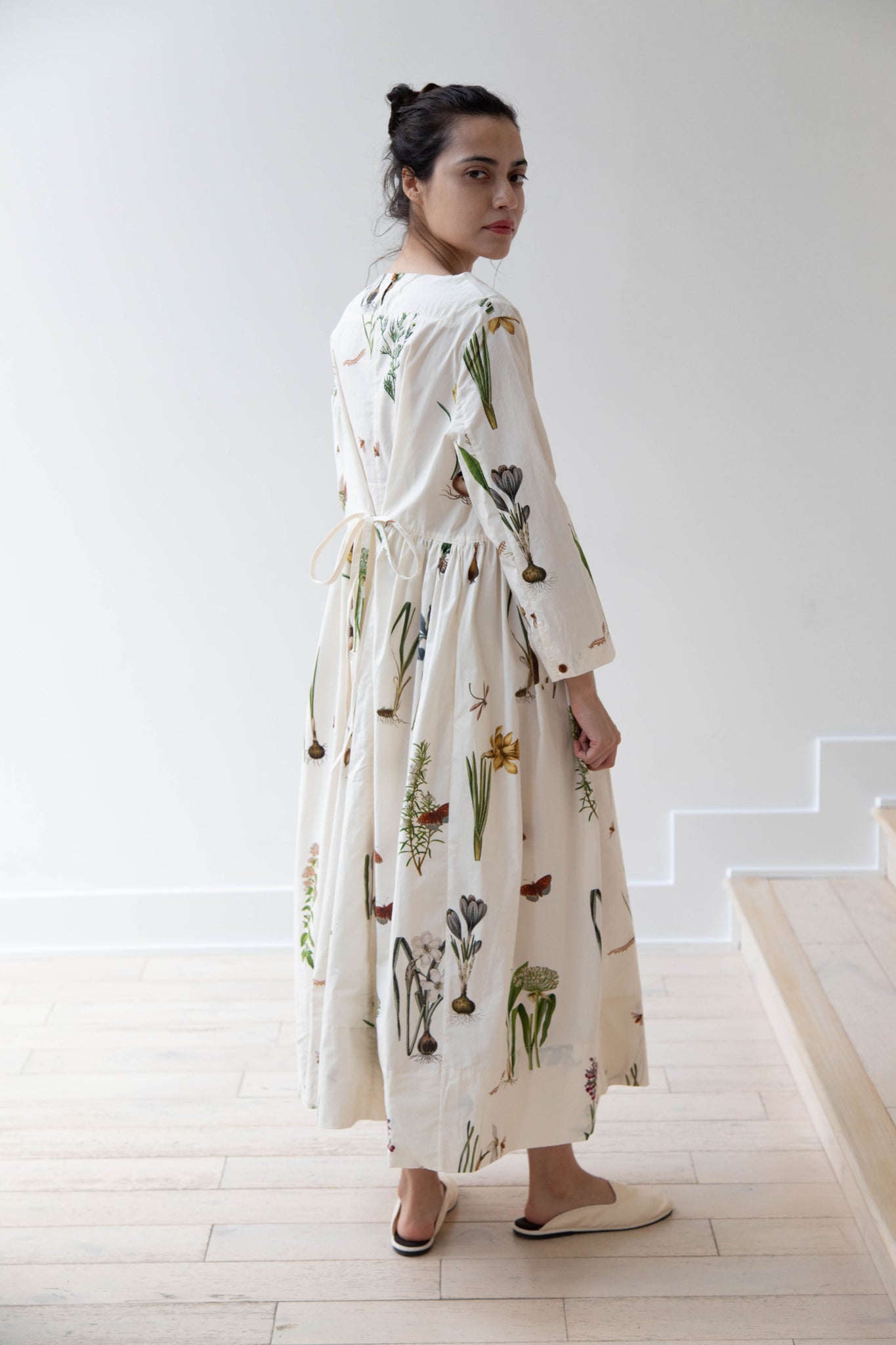 Aleksandr Manamïs | Gather Dress in Eden Floral