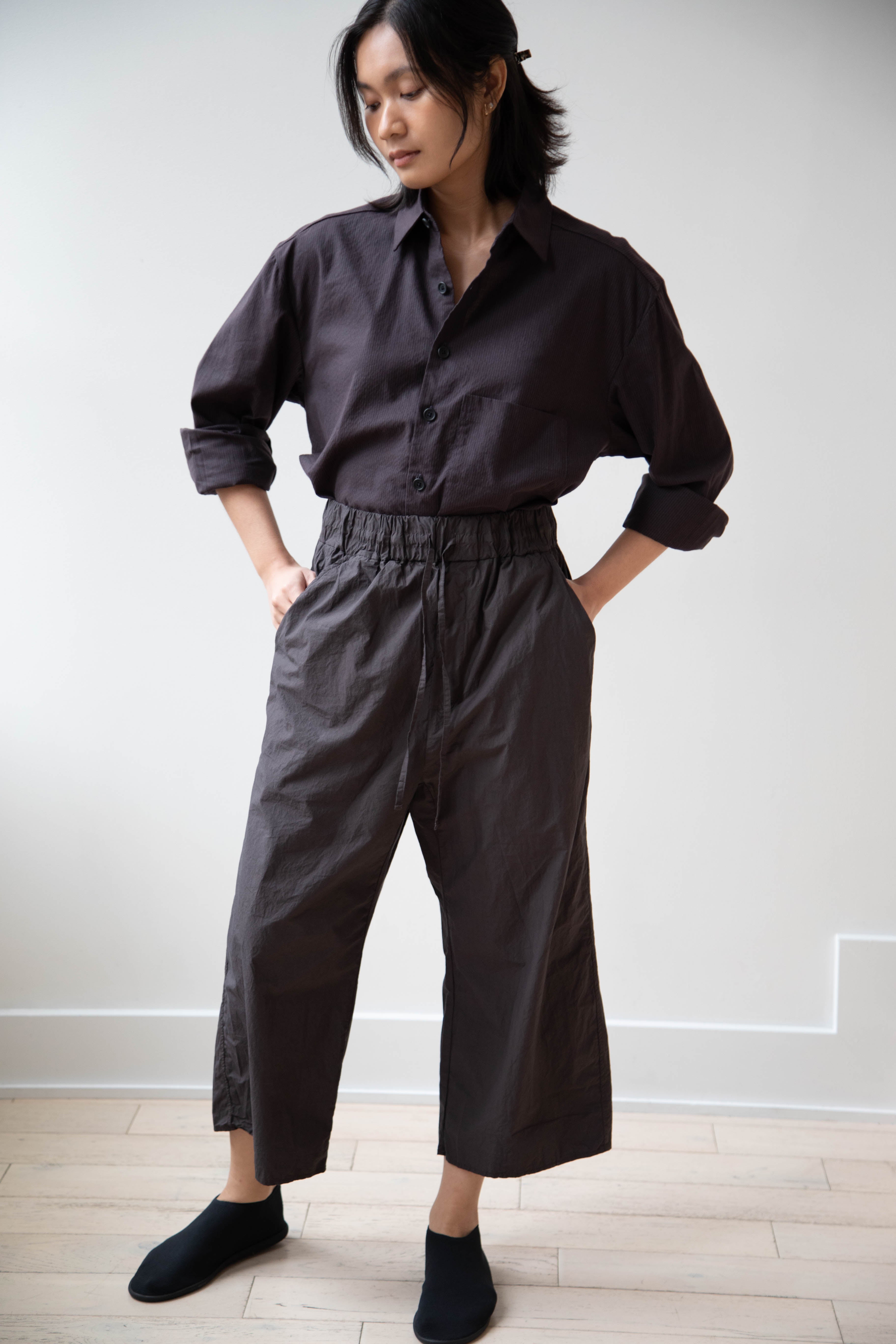 rennes — Album di Famiglia | Wide & Short Trousers RC in Natural