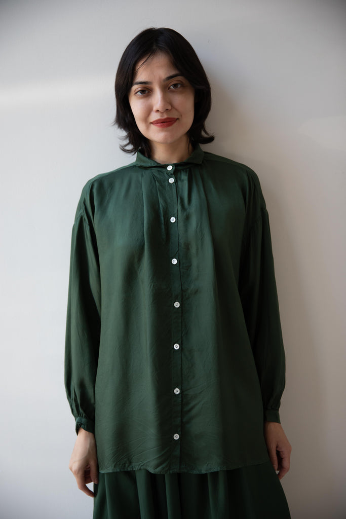 Gallego Desportes | Chemise Marie in Green