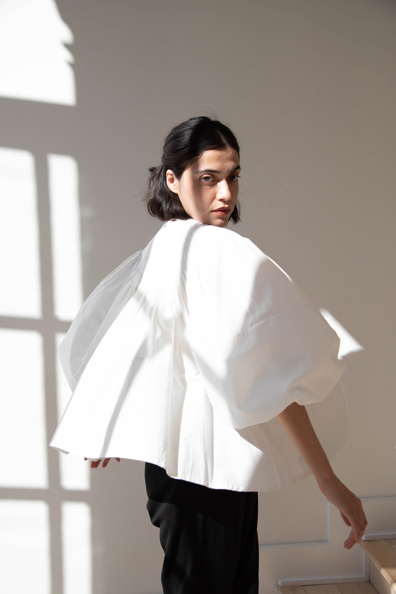 Renata Brenha | Fran Blouse in White Cotton