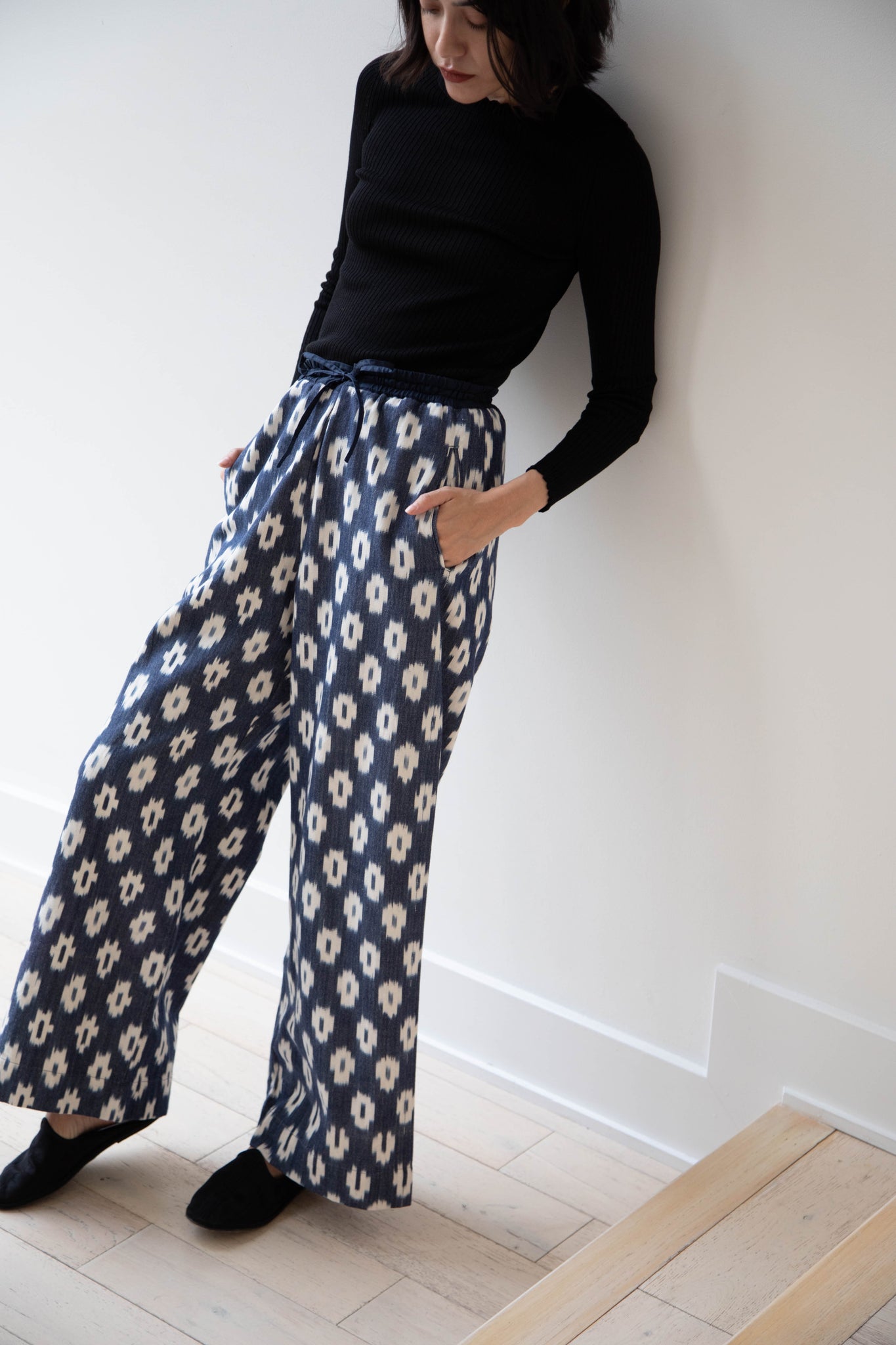 Airei Silk Khadi Pajama Pants In White | ModeSens