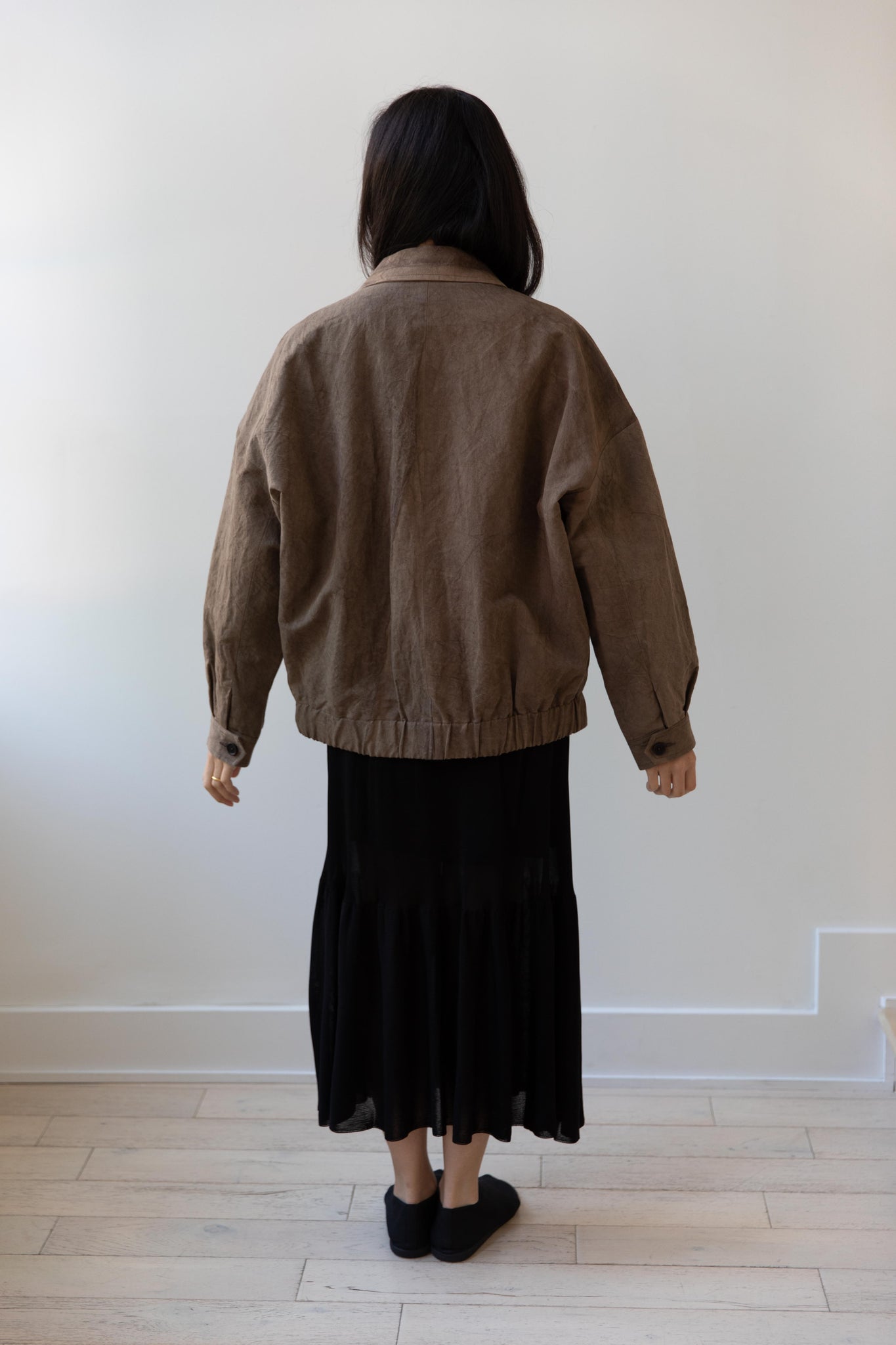rennes — Evan Kinori | Zip Jacket Two in Brown