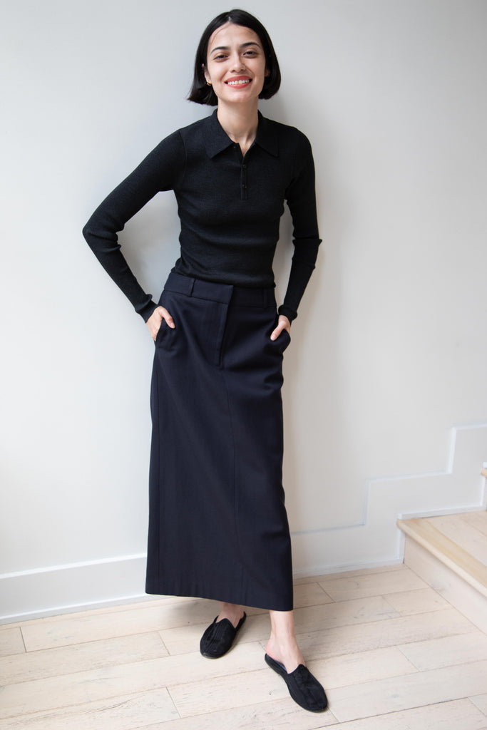 Nothing Written | Bany Maxi Skirt in Navy