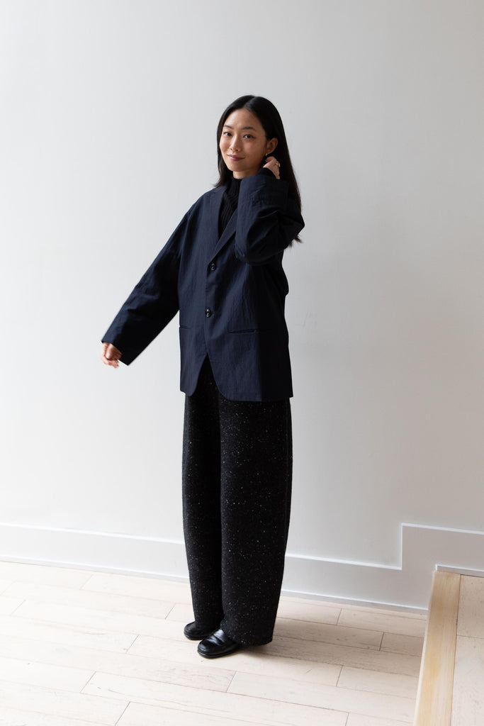 École de Curiosités | Edouard Jacket in Dark Navy