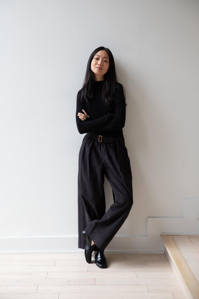 École de Curiosités | Pacome Pants in Black