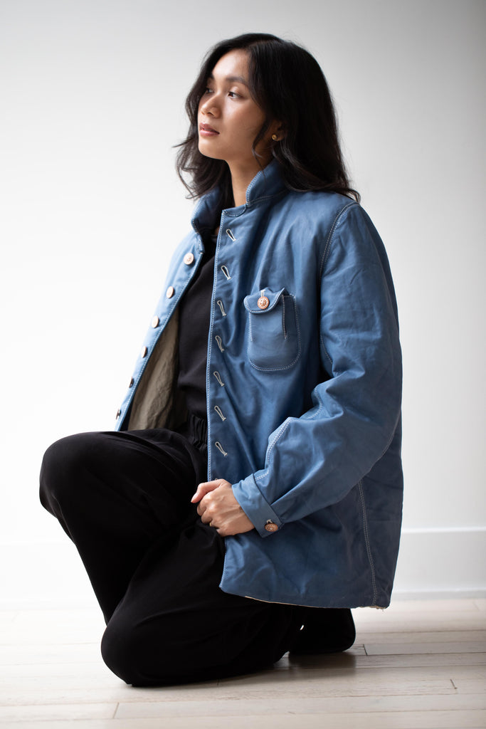 The Backward Vendor | Flying Jacket in Indigo