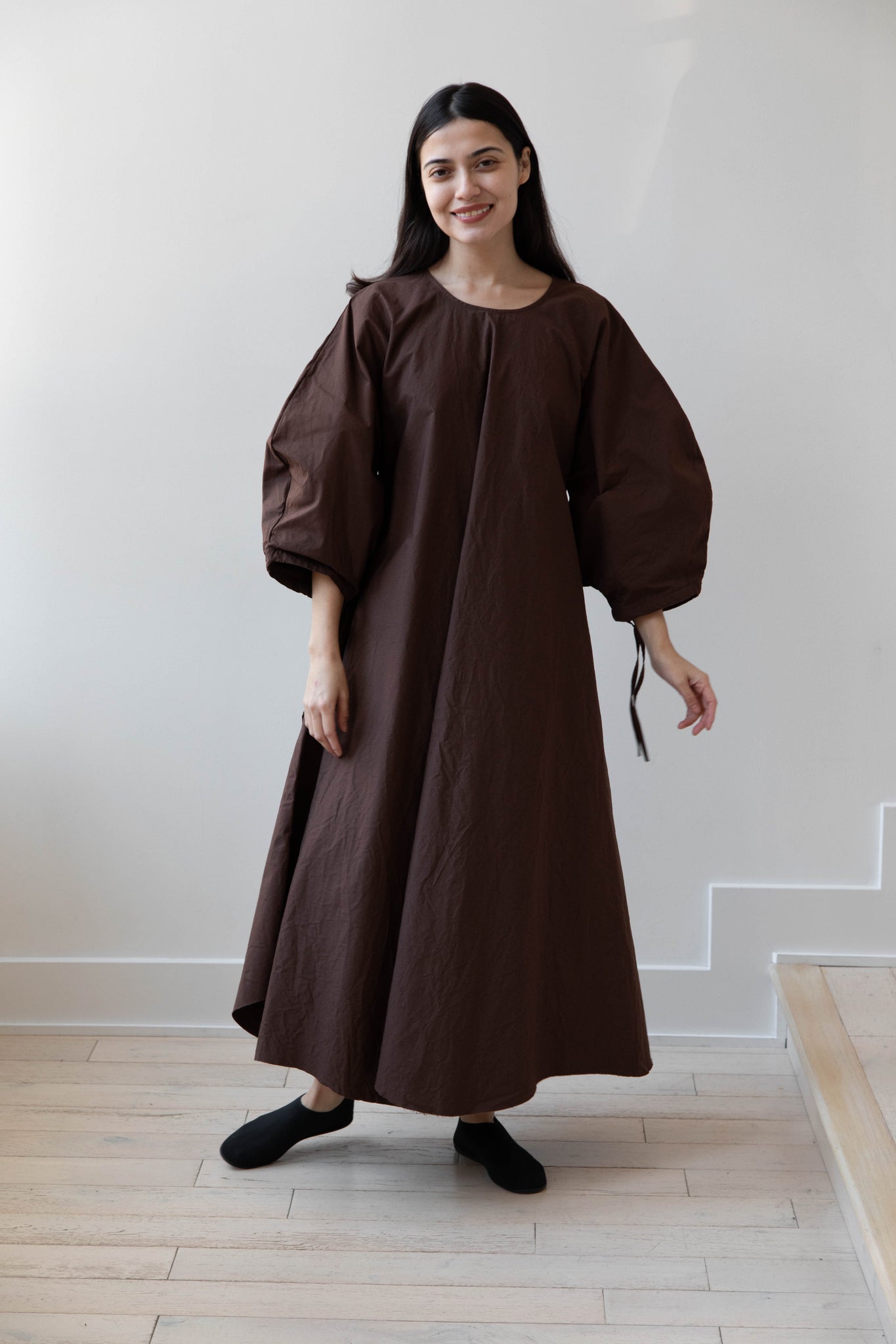 Risa Nakamura | Dress W in Chestnut Brown Risa Nakamura | Dress W in Chestnut Brown