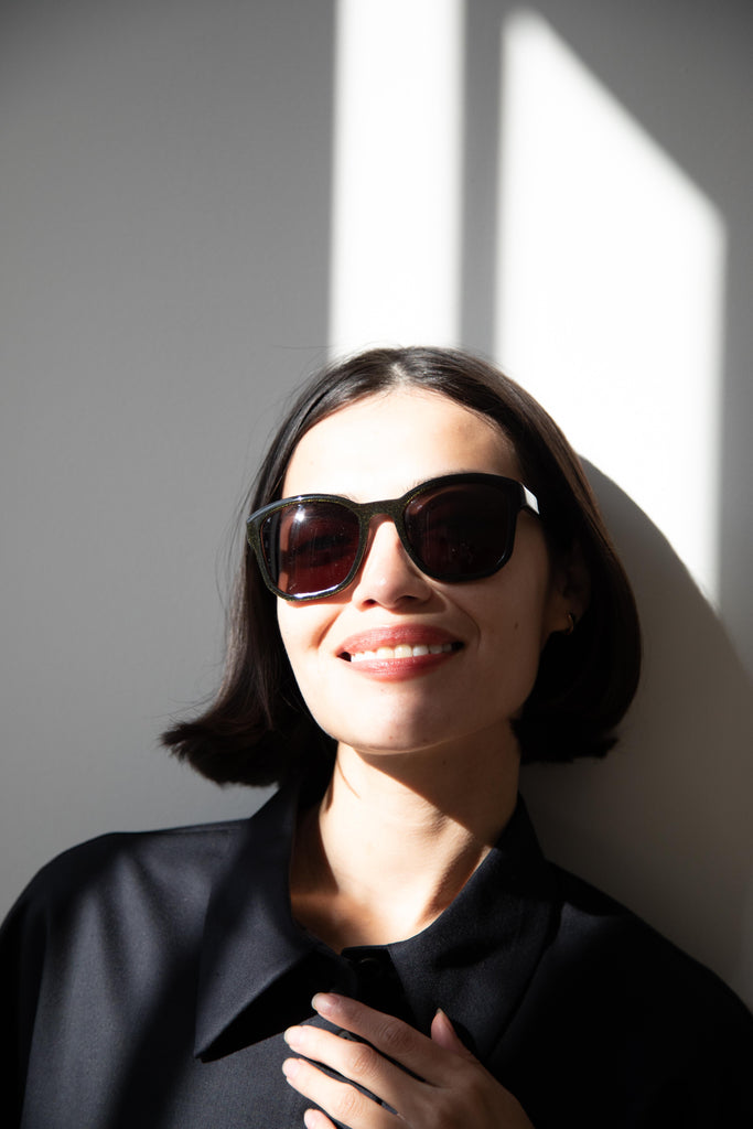 Eva Masaki | BQE Sunglasses in Owl