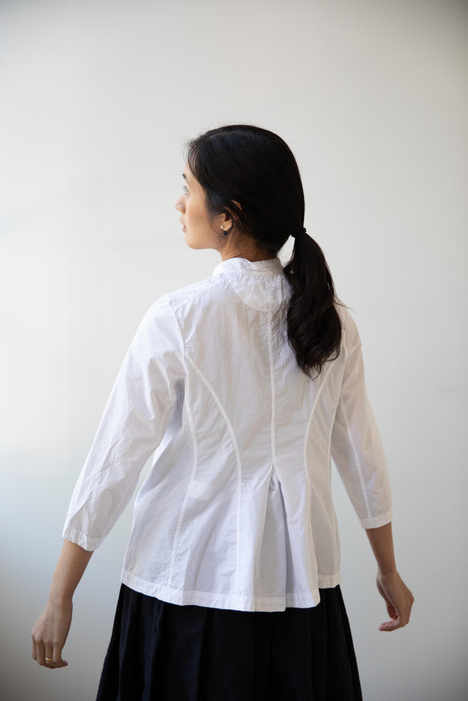 Bergfabel | Ada Shirt in White Cotton