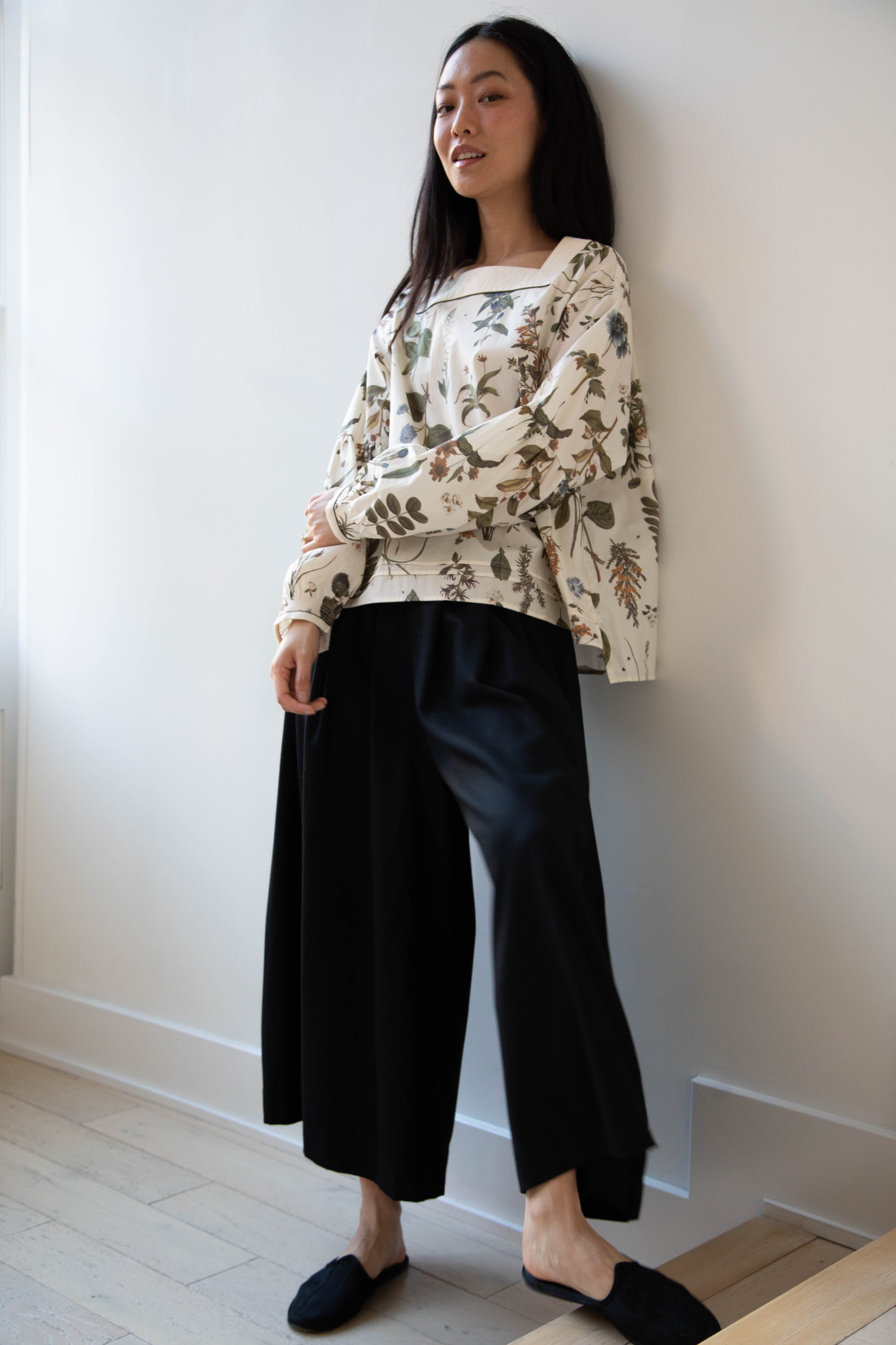 Sradalia Blouse Shirts Blouse Fog