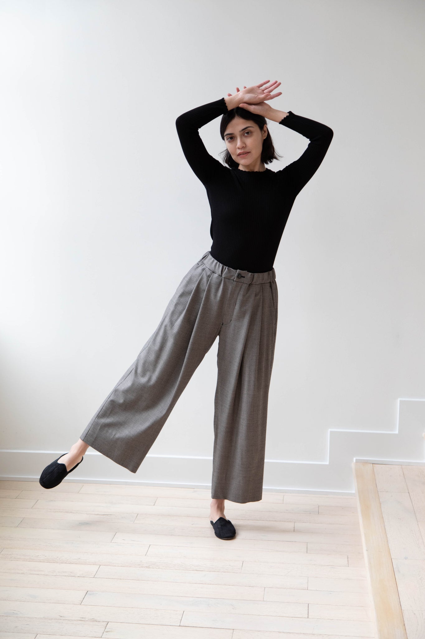 Arts & Science | Hakama Pants in Hounds Tooth
