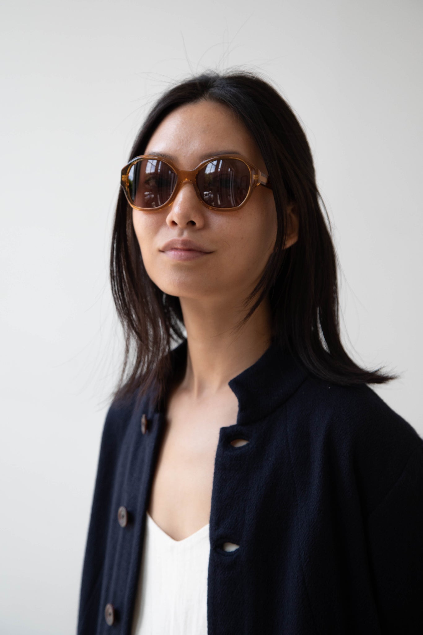 Eva Masaki | 001 Sunglasses in Honey