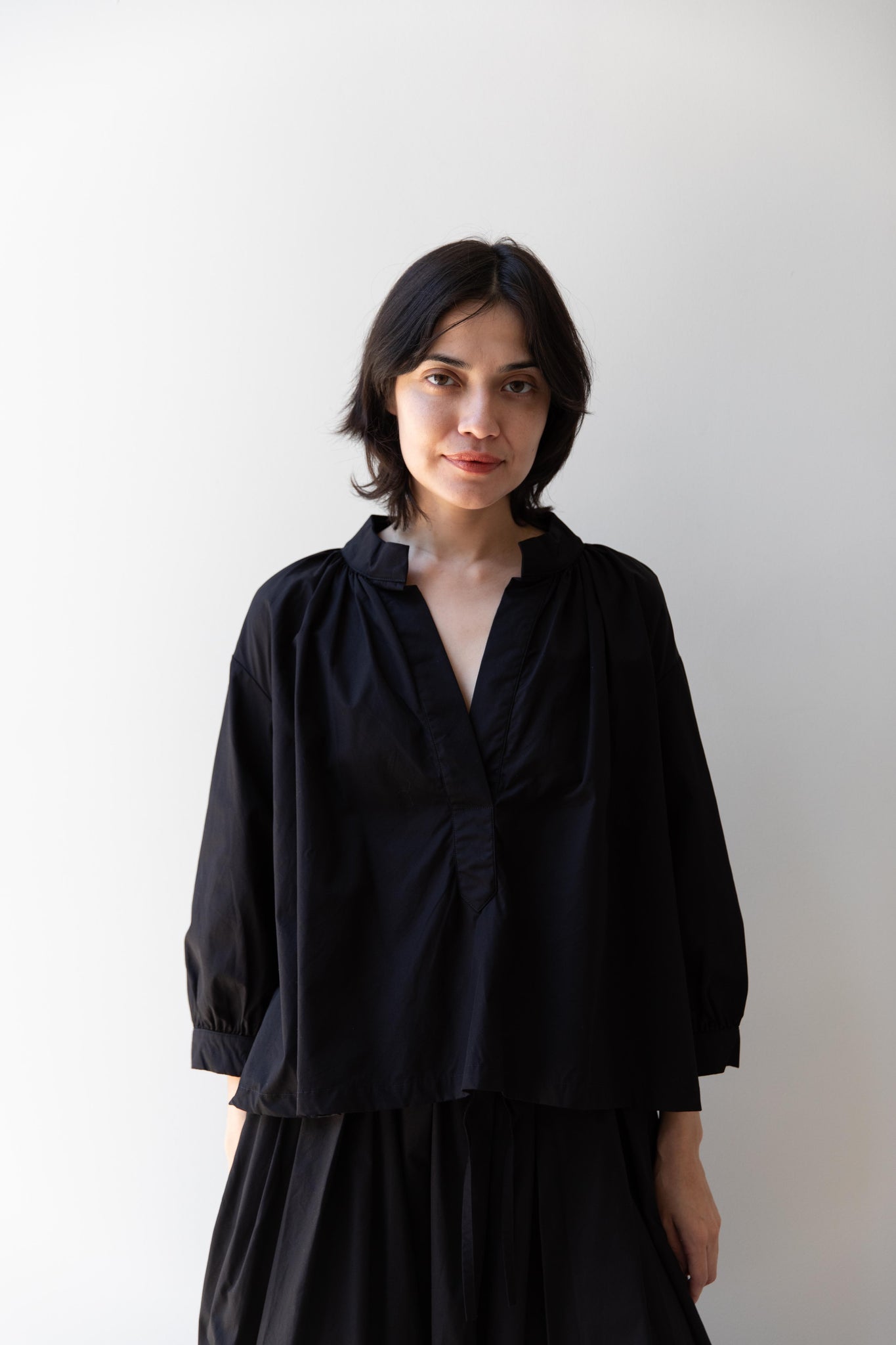 【完売品】Gajess ガジェス Marguerite Blouse rennes — Gallego Desportes | Marguerite Shirt in Black
